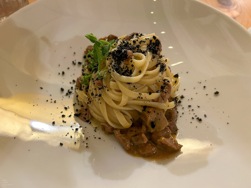 Pasta at Ristorante il Nugolo in Florence, Italy