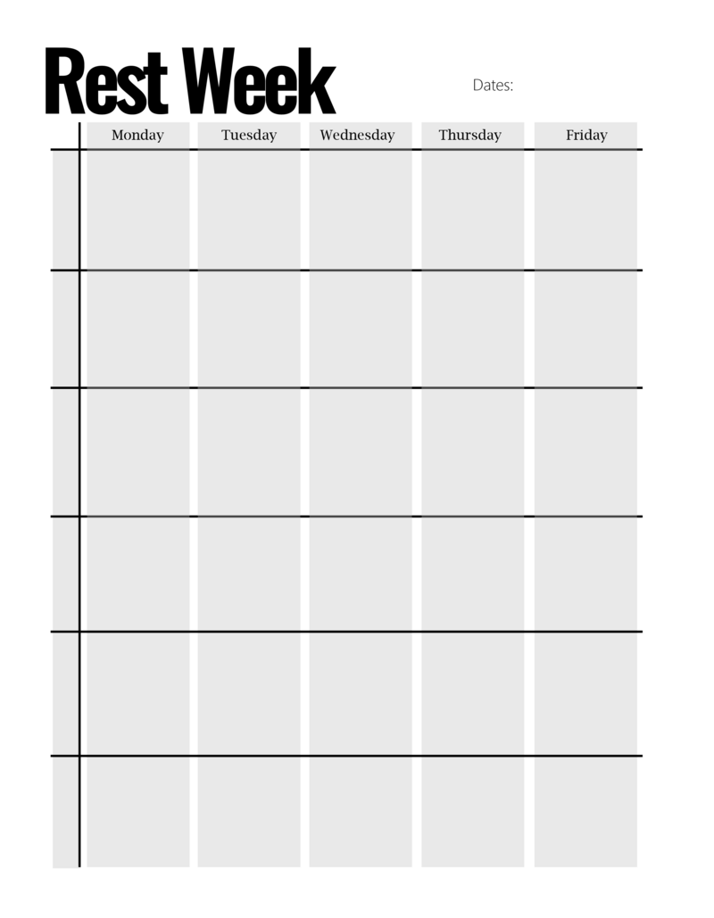 Homeschool Planner Master Pages - Bare Bones Margins Edit32
