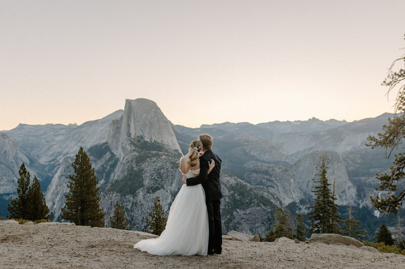 Yosemite Elopement Photographer | Katelyn Bradley Photography | Glacier Point Elopement