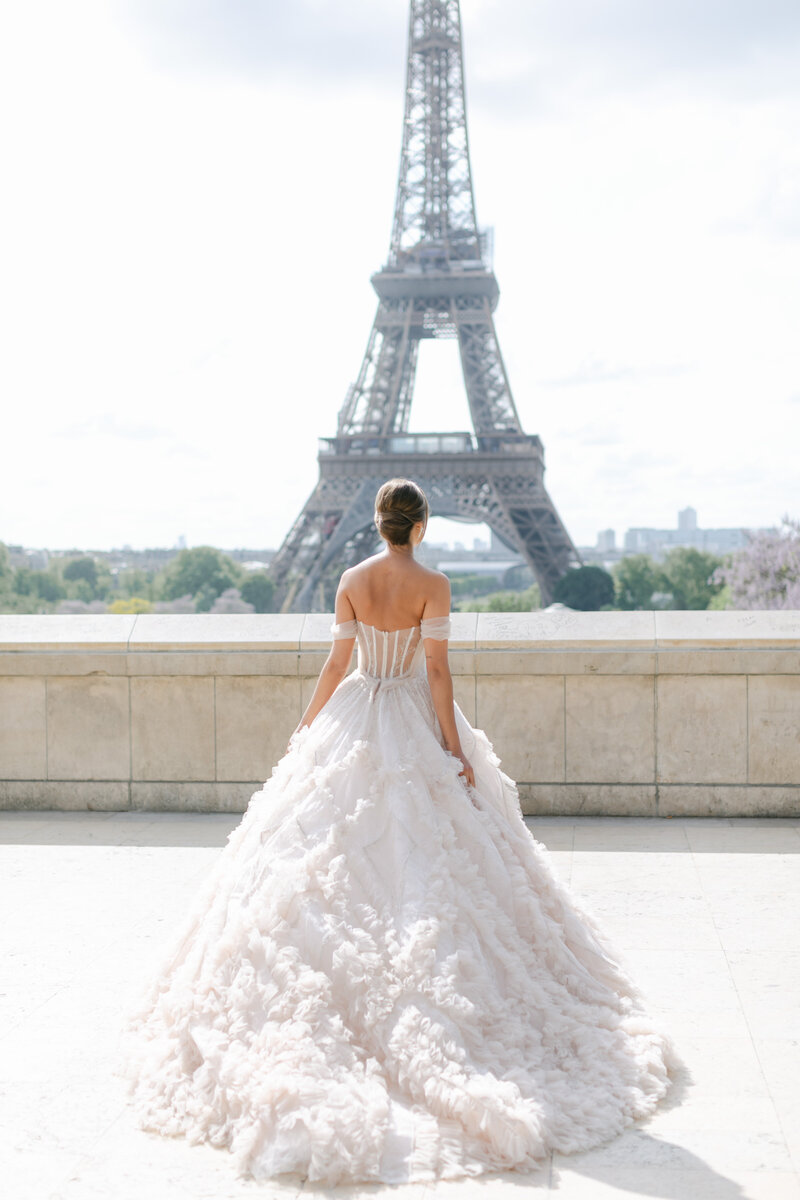 pink-wedding-dress-with-corset