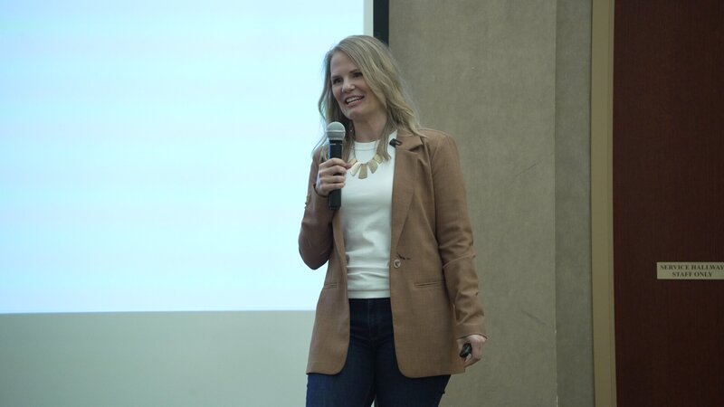 A still image from a keynote presentation Nathaniel Wilson Video filmed as a part of his event videography services.