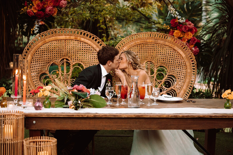 Romantic San Diego Wedding Photography - Elegant Garden Wedding