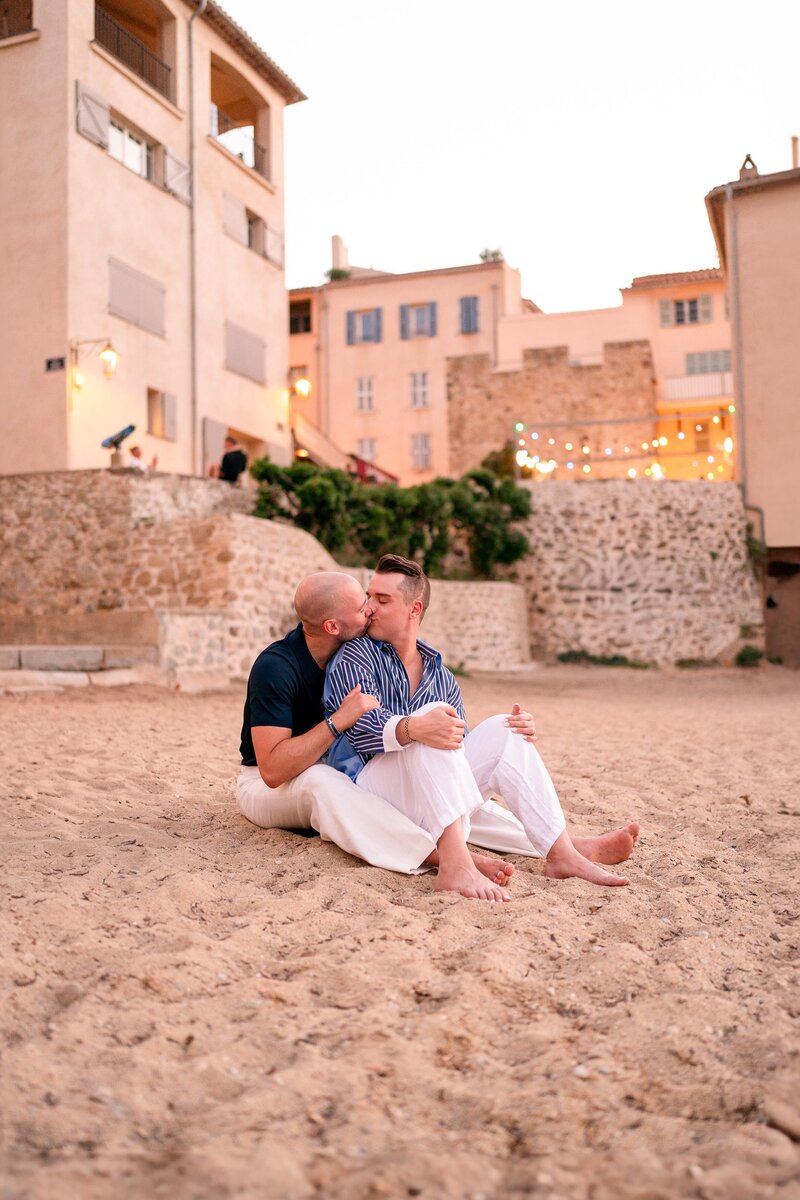 saint-tropez, photo, shoot, engagement, summer, couple