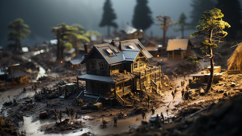 nick0079_Tilt-shift_isometric_view_a_haunted_house_on_a_hill_wi_d0fac96c-b09b-4589-9ae1-bc04ec062c32