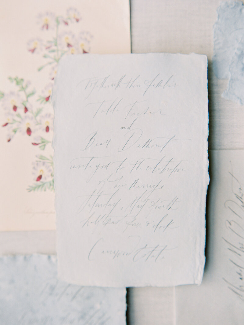 blue-wedding-invitation-calligraphy-Stephanie-Brauer