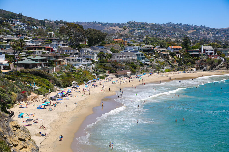 Laguna Beach Landscape from Travel Magazine the Loaded Trunk