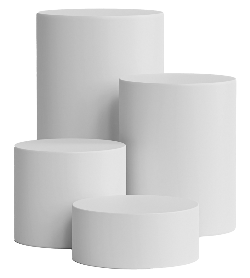 layered pedestals