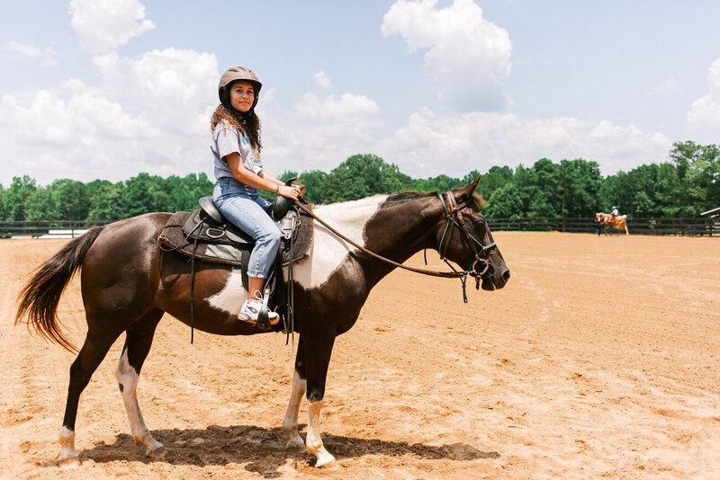 Western style trail rides on horseback for families and couples