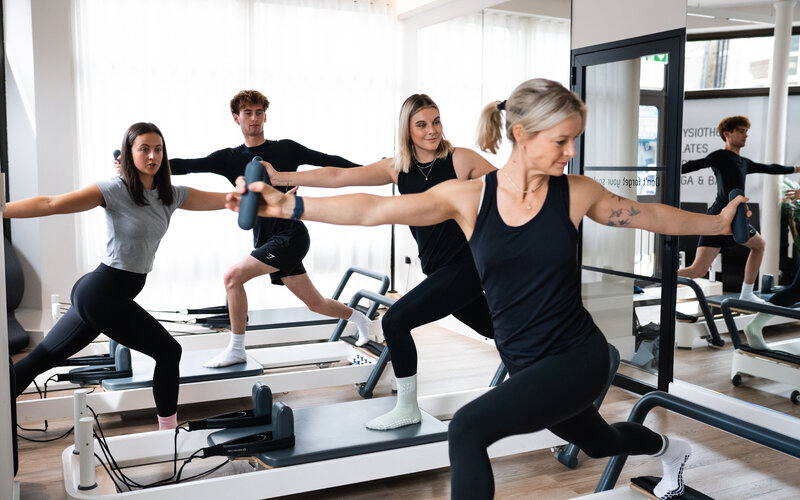 Marcas de cama de Pilates