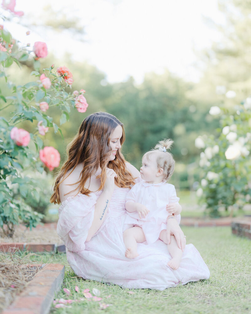 Dothan Baby Photography Botanical Gardens