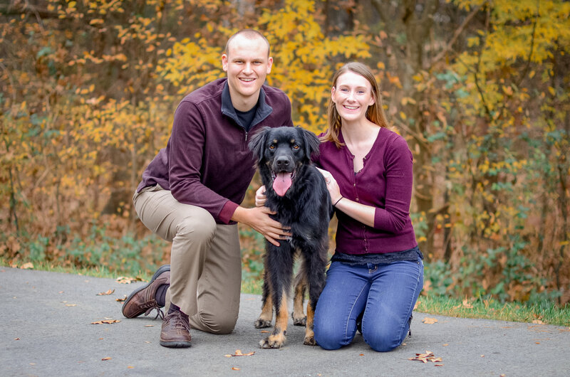 Charlotte North Carolina Family Dog Photography Shoot