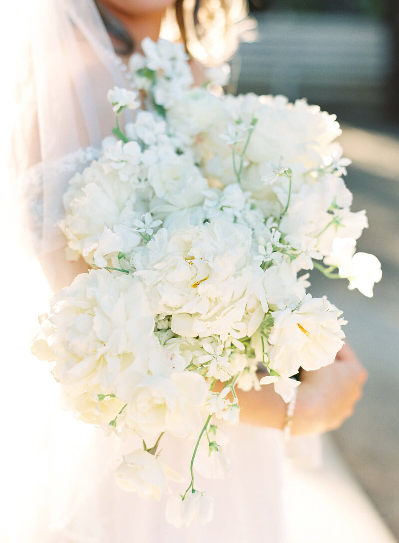 White Florals Bridal Bouquet