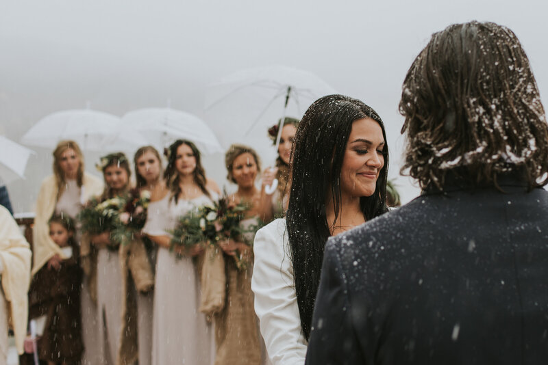 bride and groom celebrate colorado wedding, photographer linden wilson