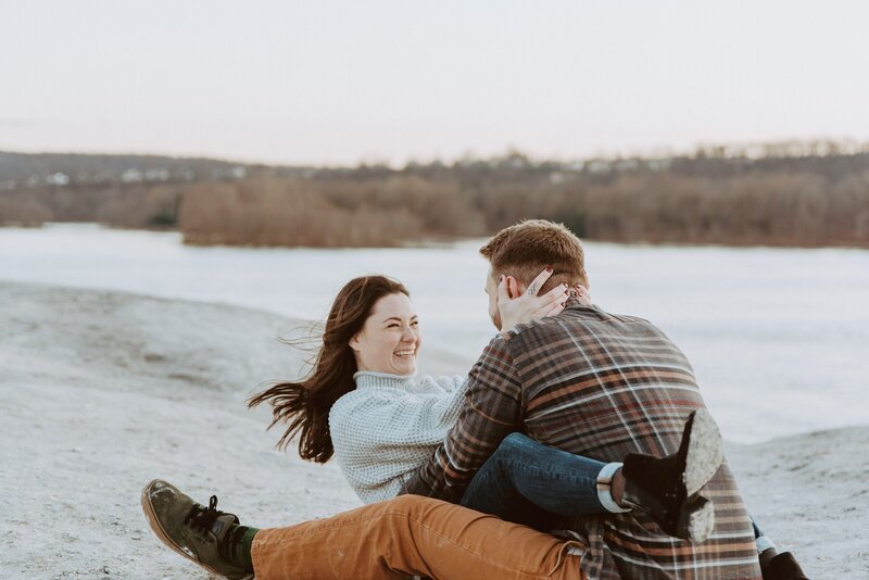 white cliffs of conoy engagement session