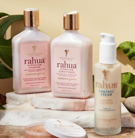 toxin free Rahua Hydration Line for curly hair