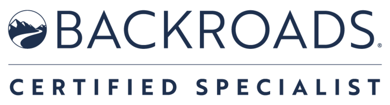 NEW Backroads Certified Specialist