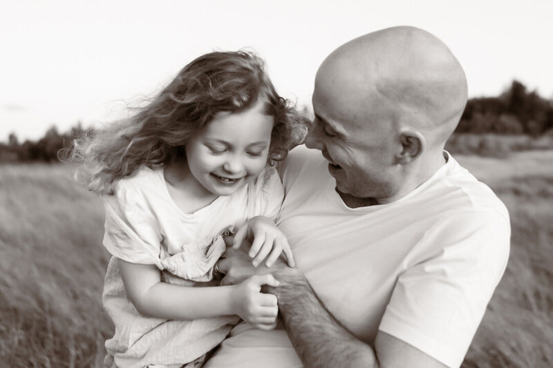 father and daughter photoshoot