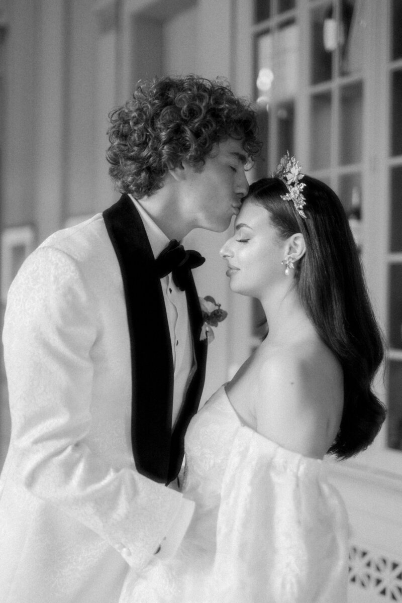 Matilda & Stanley. A love story editorial at the University Club of Toronto seen in British Vogue