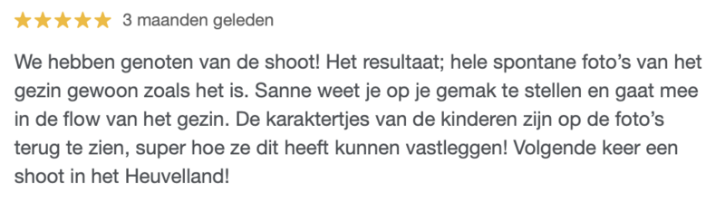 Review Sanne Creuels Photography, familiefotografie Zuid-Limburg, familieshoot, newbornshoot, documentaire fotografie