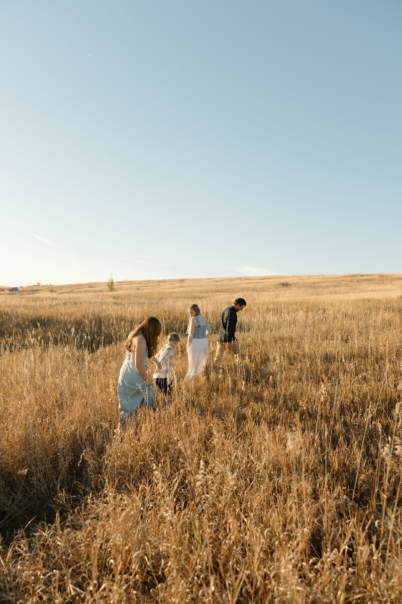 outdoor family photos 