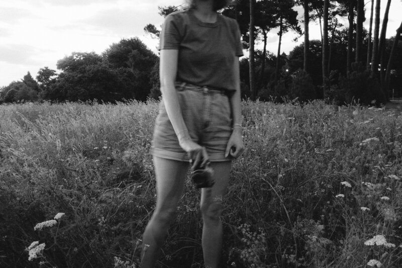 Motion blur photography of me for self portraits in black and white in Christchurch