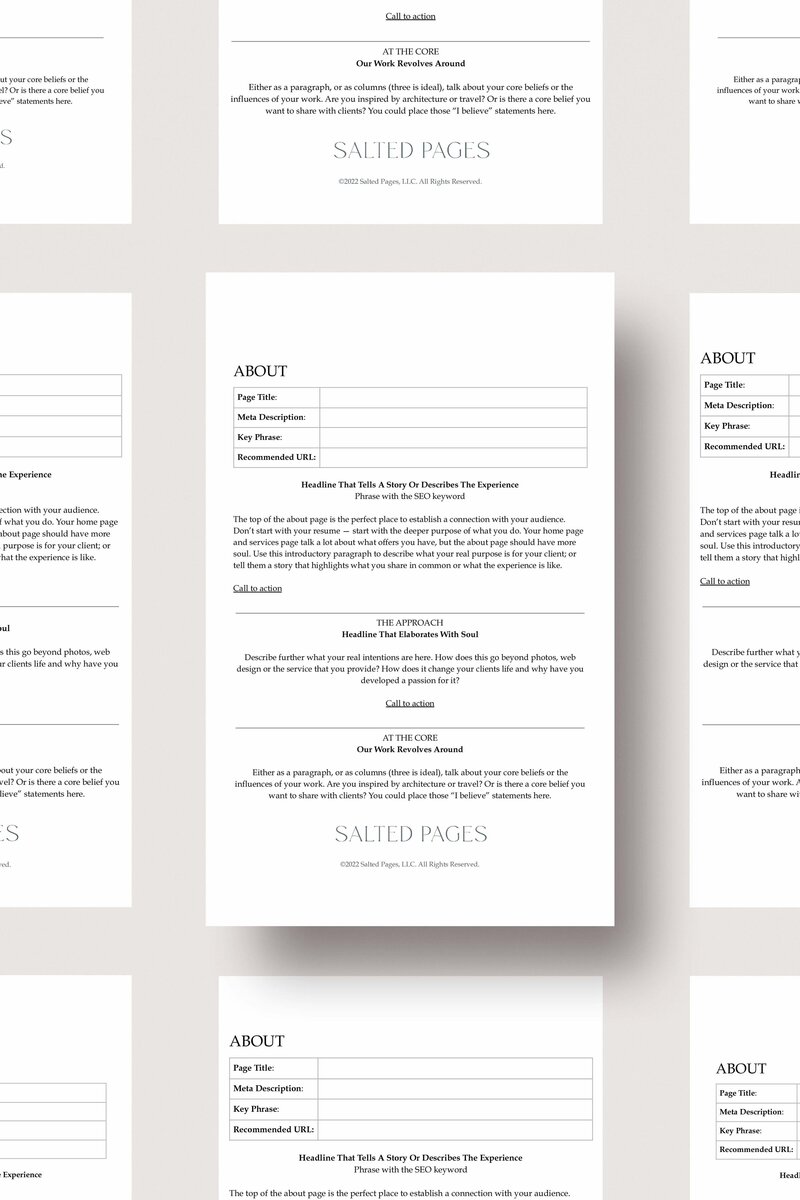 About-page-copywriting-template
