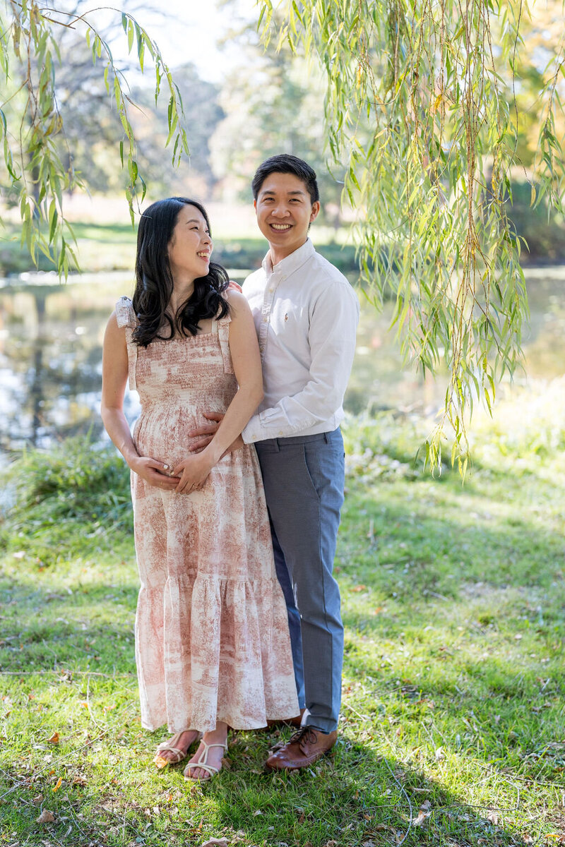 Walpole MA maternity photos_francis william bird park18