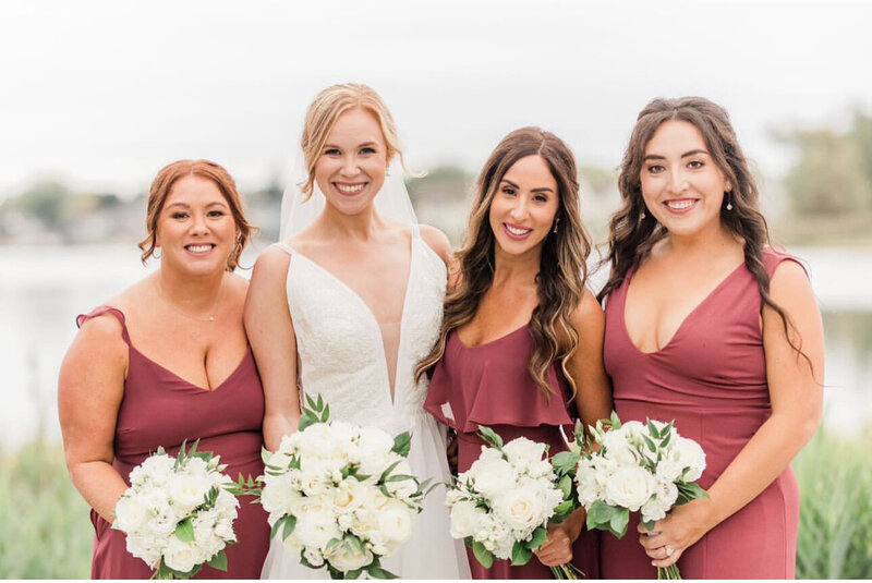bridal party hair styling services by Nicolette Vezga
