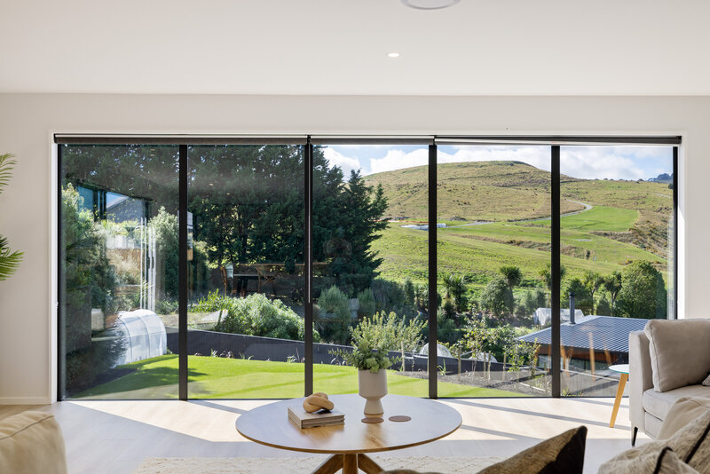 new build on the hill with views