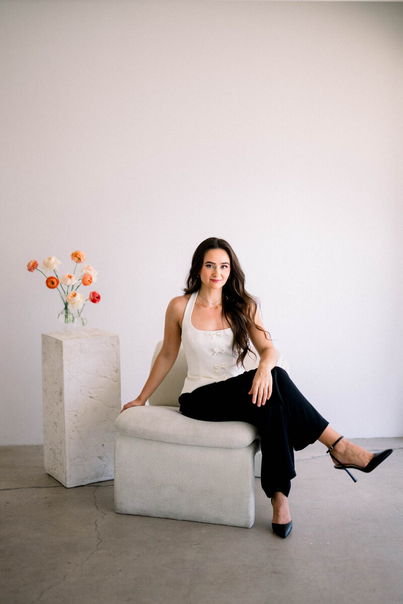 Annamarie, founder and lead planner for Satin & Slate Weddings in Scottsdale and Phoenix Arizona.