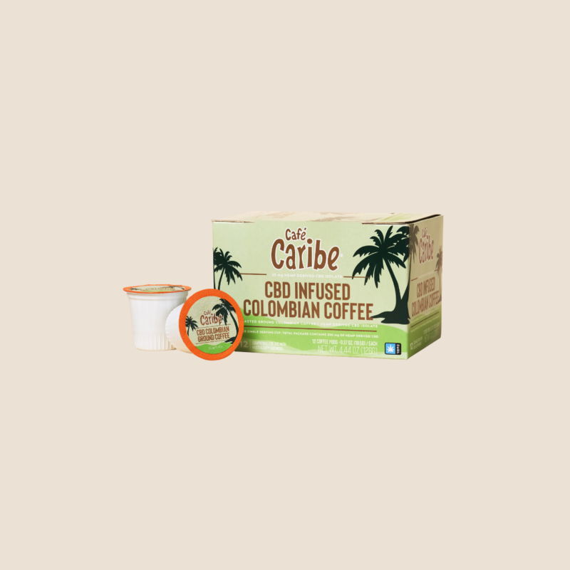 Cafe Caribe Infused Columbian Single Serve Coffee Cups