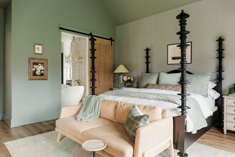 Marcie Meredith- Lubbock West Texas Primary Bedroom Callie Blanks Houston designer