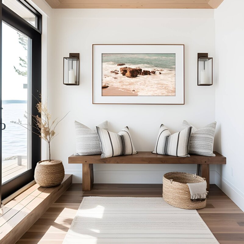 Tides Beach Photo print mockup2