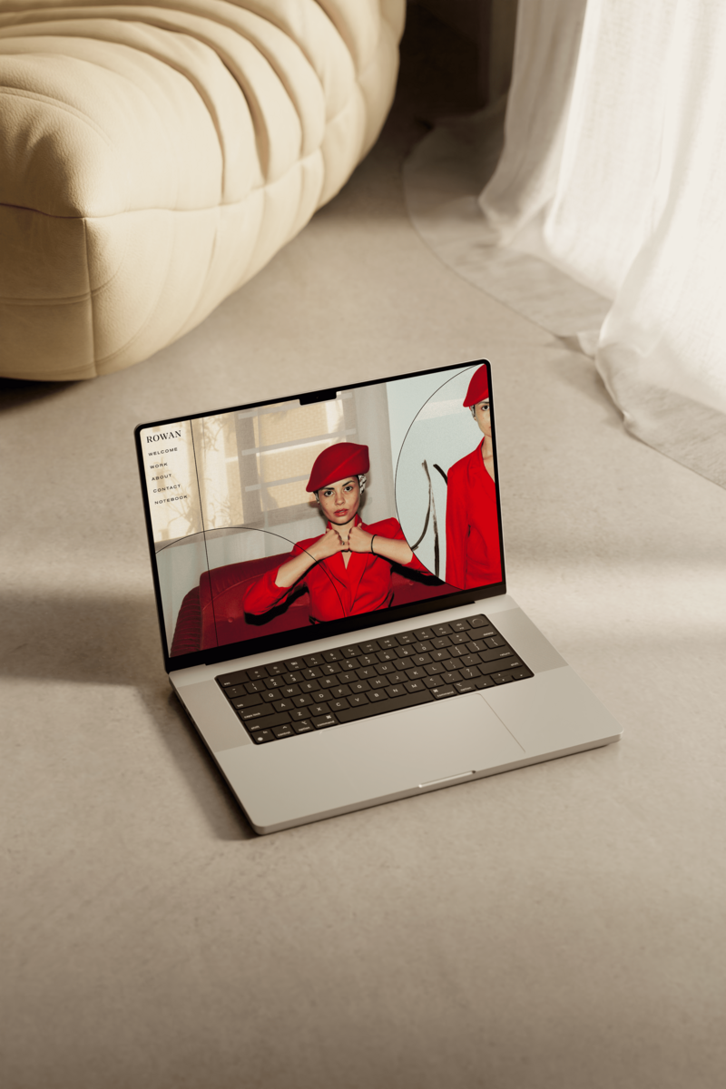 Rowan Laptop Mockup