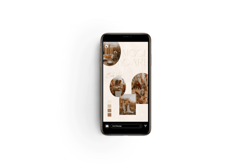 Boho Instagram story templates voor fotografen