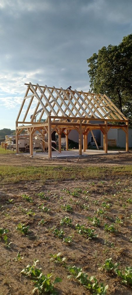 timber-frame-work-by-high-grade-lumber