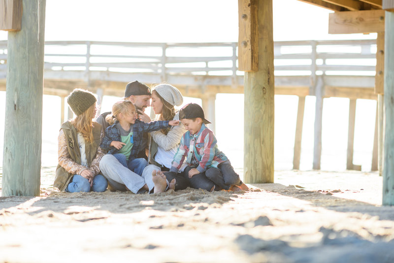 Whole Beach Family Session-0004