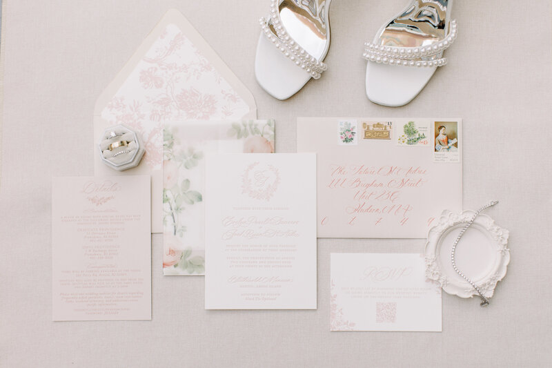 Blithewold Mansion Romantic and Timeless Summer Wedding