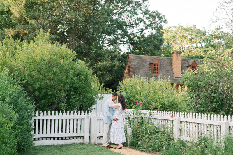 Garden Engagement Luxury Photography