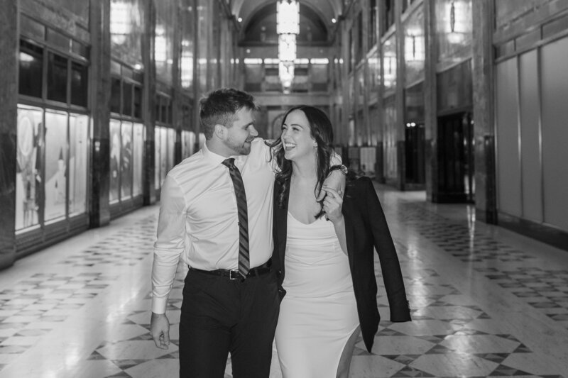 Fisher Theater Engagement pictures by Savvy Shoots Photography