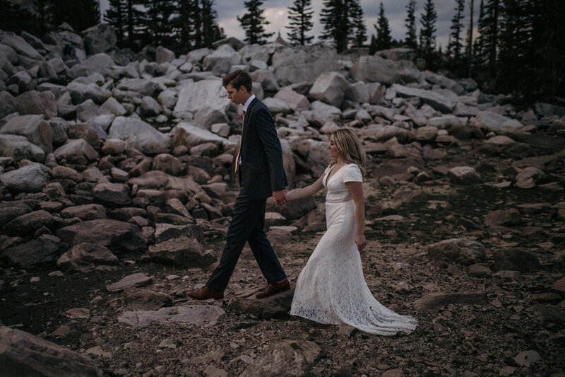 Couple portraits in Scotland