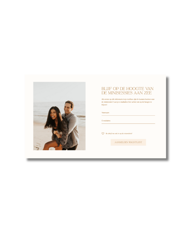 Opt-in formulieren Golden Coast 3