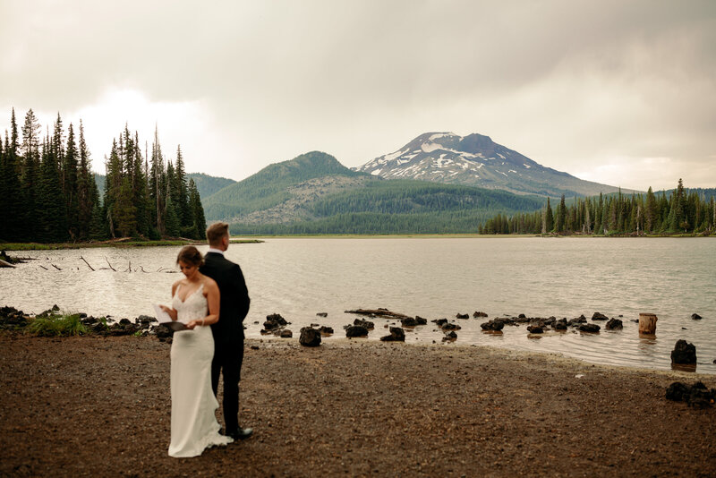 Sparks Lake Elopement