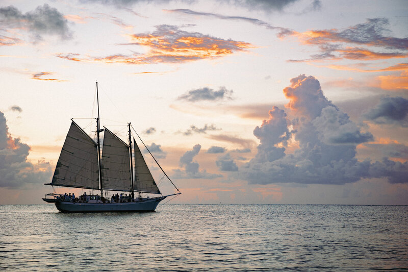 sailboat on the ocean