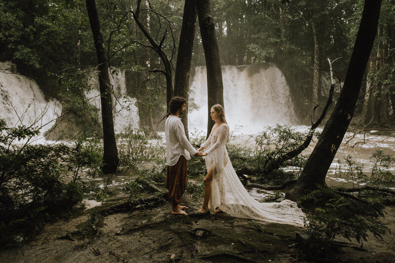 Palenque Waterfall Adventure Elopement