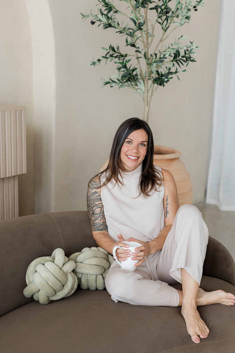 Ali Englert in therapy office
