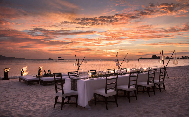 Amanpulo Aman Resort - Beach Dinner