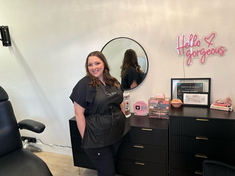 Jill esthetician standing