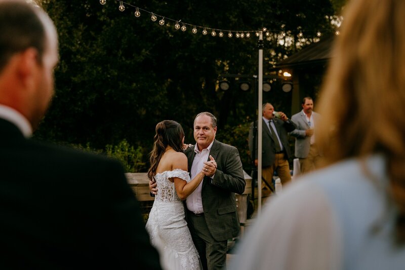 Father daughter at Lake House at Bulow in Charleston 