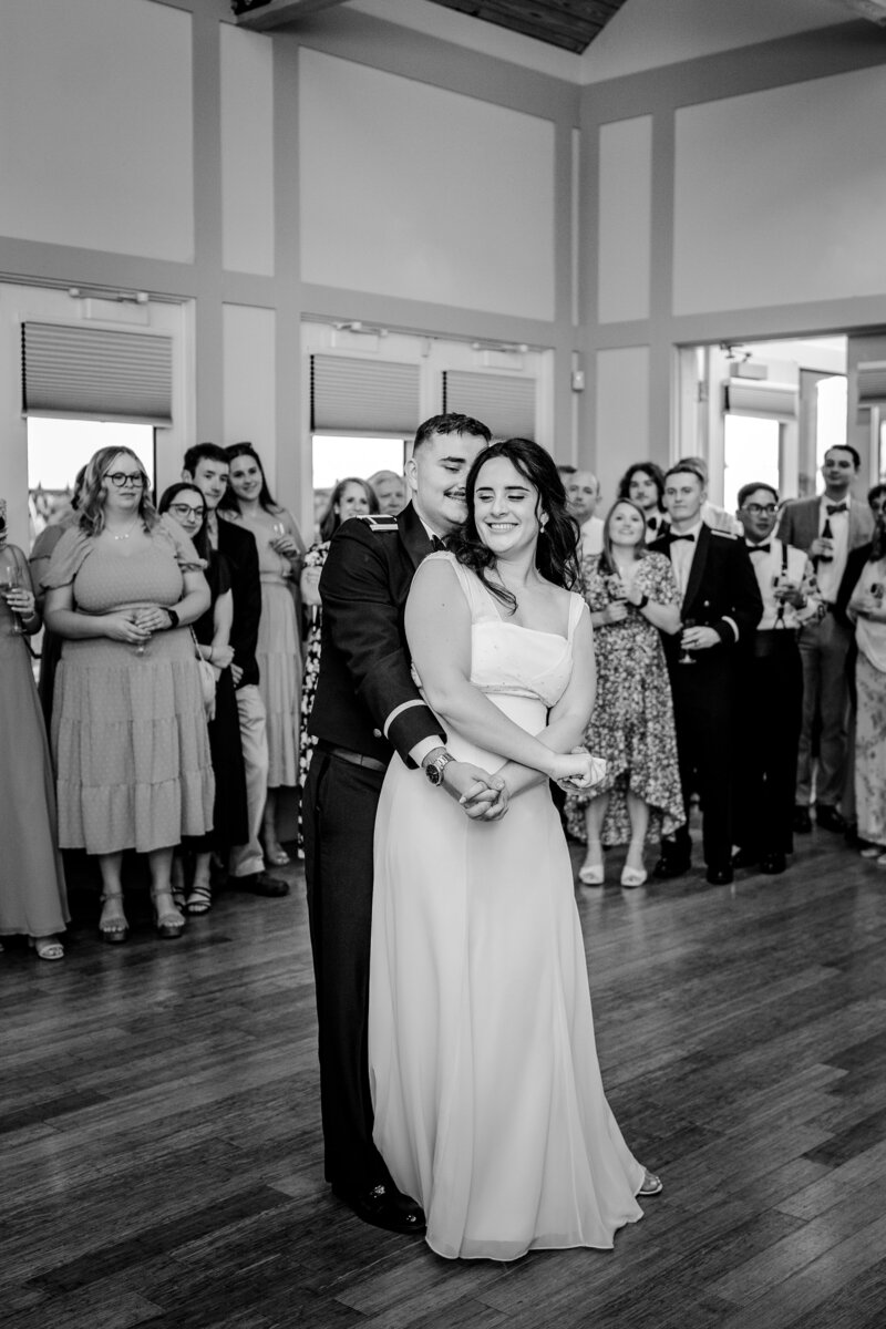 A bride and groom who hired Catholic wedding photographer Beauty of the Soul Studio